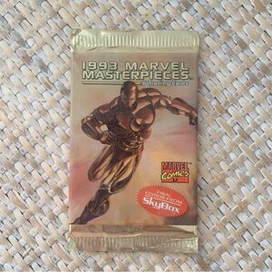 1993 Marvel Masterpieces Trading Cards Sealed Pack